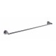 Euro Pin Lever Round Gunmetal Grey Single Towel Rack Rail 900mm CUT TO SIZE